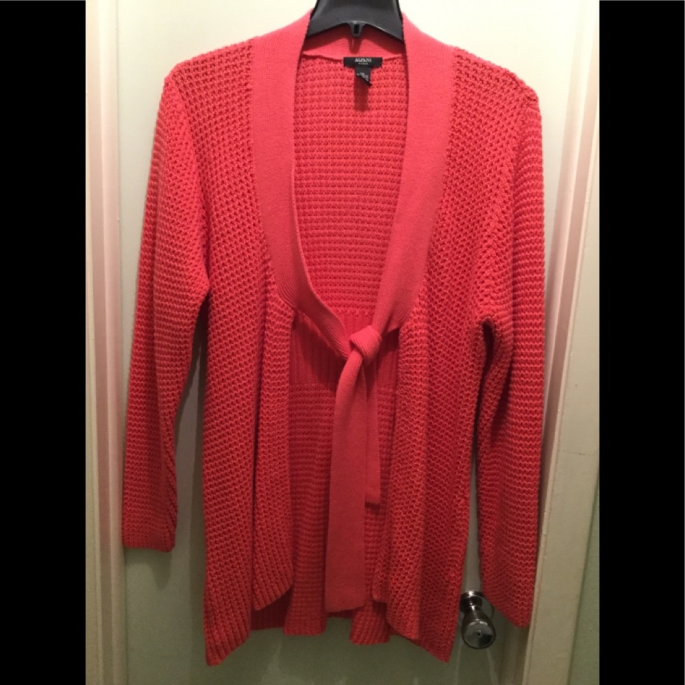 Alfani peach sweater long sleeves 3X